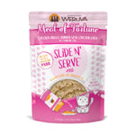 Voir l’image dans la galerie, Weruva Slide N' Serve - Chat "Meal of Fortune" Pâté de Poitrine de Poulet et Foie de Poulet dans une Purée Hydratante - Nourriture Humide Sans Grains pour Chats en Pochette