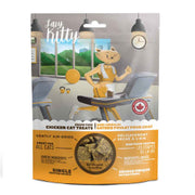 Lazy Kitty - Poulet 85 g - Gâteries Séchéess à l'Air Sans Grains à Ingrédients Limités pour Chats