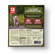 Big Country Raw Caravan Country Cookhouse - Boeuf - Nourriture Cuite Congelée pour Chiens