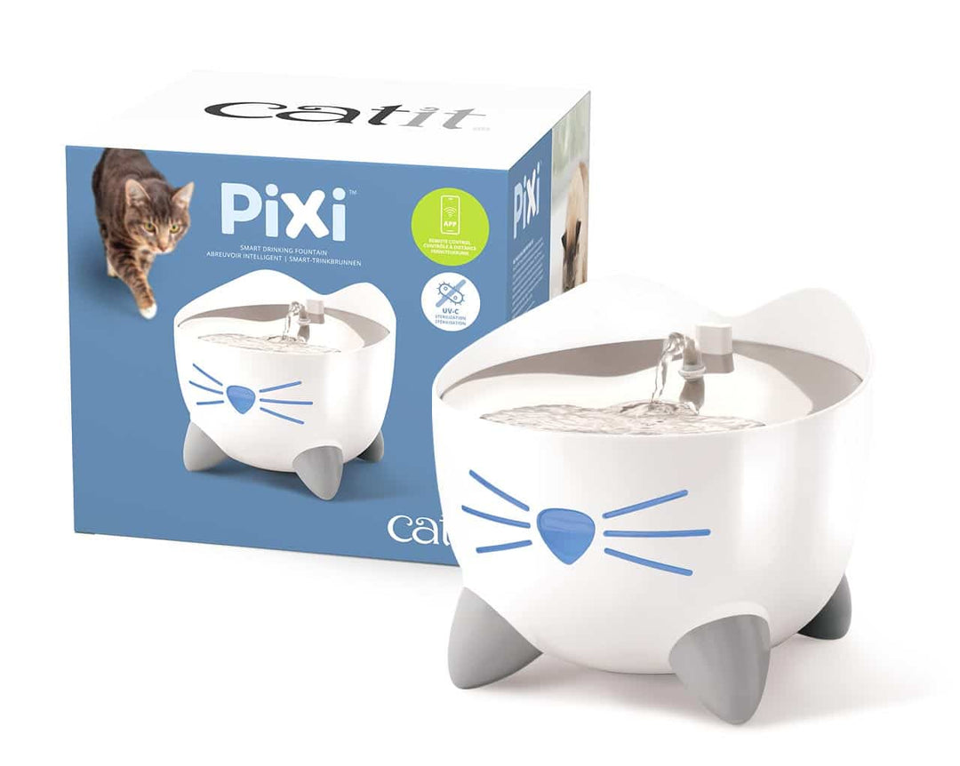 Catit PIXI - Abreuvoir Intelligent avec Clarification UVC - Abreuvoir pour Chats