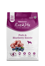 Voir l’image dans la galerie, NutriSource PureVita - Chien Porc et Bleuets - Nourriture Sèche à Ingrédients Limités Sans Grains pour Chiens