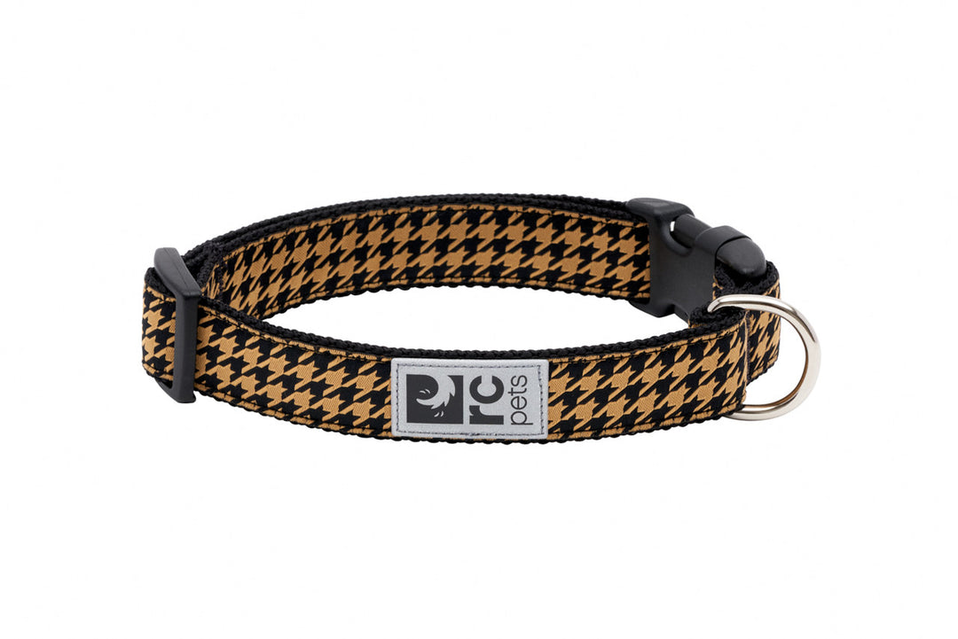 *RCP Collier Motif XS Pied-de-Poule Caramel