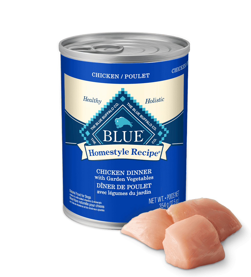 Blue HomeStyle - Chien Pâté de Poulet avec Légumes du Jardin - Nourriture Humide pour Chiens