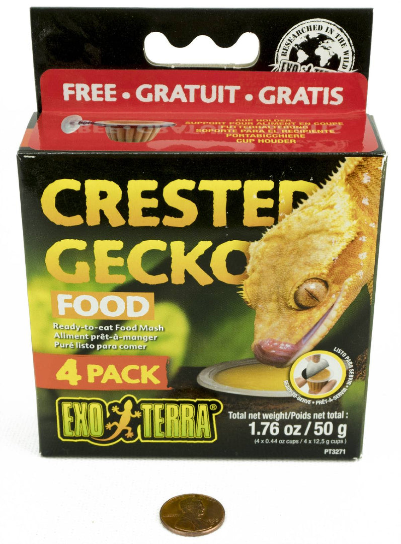 Exo Terra - Nourriture en Coupes pour Geckos à Crête - Nourriture pour Reptiles