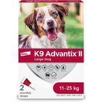 Voir l’image dans la galerie, K9 Advantix II Grands Chiens 11-25kg x2