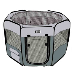 BAXTER & STELLA Parc Souple Pliant L