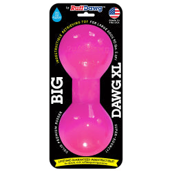Ruff Dawg - Haltère Big Dawg - Jouet en Caoutchouc Indestructible pour Chiens