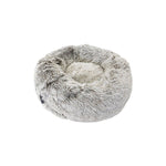 Voir l’image dans la galerie, GOO-EEZ Lit Rond Peluche Beige L