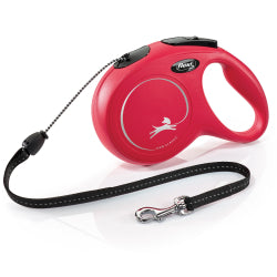 FLEXI New Classic Corde M Rouge 8m/26’