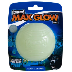 Petmate Chuckit!  - Balle Fluorescente Max Glow - Jouet à Rapporter pour Chiens