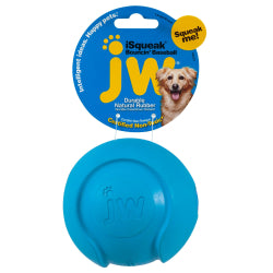 JW Pet - Baseball iSqueak - Jouet à Mâcher en Caoutchouc avec Couineur pour Chiens