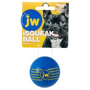 JW Pet - Balle iSqueak - Jouet à Mâcher en Caoutchouc avec Couineur pour Chiens