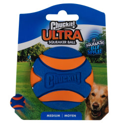 Petmate Chuckit!  - Balle Ultra avec Couineur - Jouet Flottant à Rapporter pour Chiens