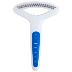 JW PET Peigne Double Rangée pour Sous-Poils GripSoft