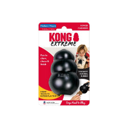 Kong Classique Extrême - Jouet et Distributeur de Friandises en Caoutchouc Résistant pour Chiens