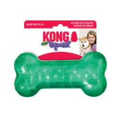 Kong Squeezz - Os Crépitant - Jouet à Mâcher pour Chiens