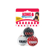 Kong Signature - Balle de Sport - Jouet avec Couineur pour Chiens