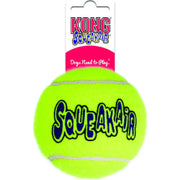 Kong SqueakAir - Balle de Tennis - Jouet avec Couineur pour Chiens