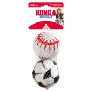 Kong - Balles de Sports- Jouet Résistant et Rebondissant pour Chiens