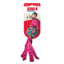 Kong - Wubba Weave - Jouet de Tiraillement avec Couineur pour Chiens