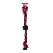 Kong Signature - Corde avec Double Noeud avec Balle - Jouet à Mâcher et Tirer en Nylon pour Chiens