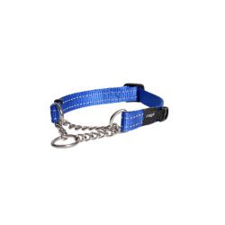ROGZ Collier Snake Contrôle à Chaîne XL Bleu