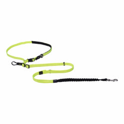 ROGZ Laisse Mains Libres Multi-Usage M Jaune