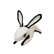 Tuffy Ferme - Wolly Le Lapin Blanc - Jouet en Peluche avec Couineur pour Chiens