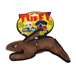 Tuffy Ferme - Rutabaga Le Lapin Brun - Jouet en Peluche avec Couineur pour Chiens