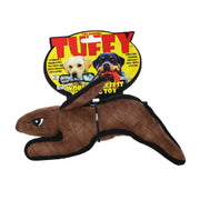 Tuffy Ferme - Rutabaga Le Lapin Brun - Jouet en Peluche avec Couineur pour Chiens