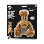 Tastybone - Os Trio à Saveur d'Agneau - Jouet à Mâcher en Nylon pour Chiens