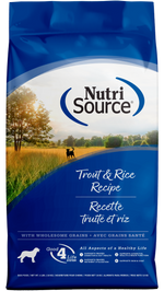 Voir l’image dans la galerie, NutriSource - Chien Adulte Truite et Riz - Nourriture Sèche pour Chiens