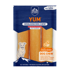 Himalayan Yaky Original - Saveur Beurre d'Arachides - Gâteries à Mâcher pour Chiens