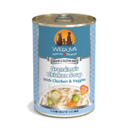 Weruva Classic - Chien "Grandma's Chicken Soup" Soupe au Poulet et Légumes - Nourriture Humide Sans Grains pour Chiens