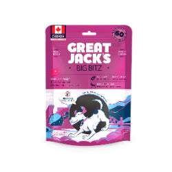 Great Jack's - Foie de Porc - Gâteries d'Entaînement Tendres Sans Grains pour Chiens