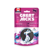 Great Jack's - Foie de Porc - Gâteries d'Entaînement Tendres Sans Grains pour Chiens