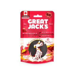 Great Jack's - Foie de Porc aux Canneberges - Gâteries d'Entaînement Tendres Sans Grains pour Chiens