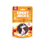 Voir l’image dans la galerie, Great Jack's - Foie de Porc avec Fromage - Gâteries d'Entaînement Tendres Sans Grains pour Chiens