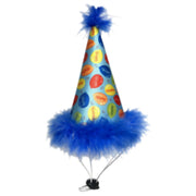 Huxley & Kent - Chapeau d'Anniversaire Bleu pour Chiens