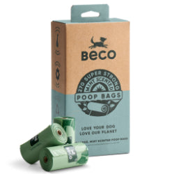 BECO 270 Sacs Parfum de Menthe Verte (18 Rouleaux de 15)