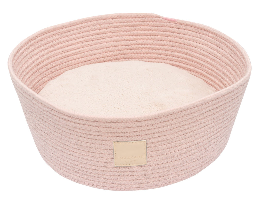 FUZZYARD Life Lit en Panier de Corde pour Chat Blush Doux