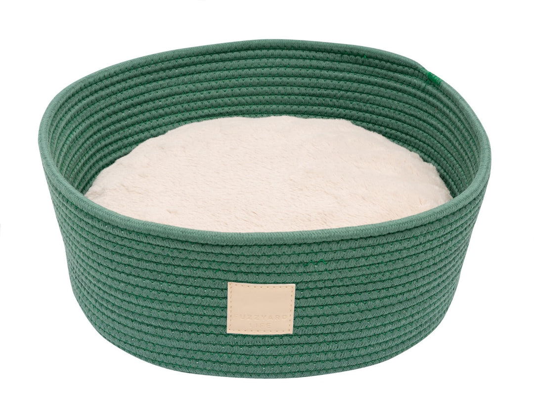 FUZZYARD Life Lit en Panier de Corde pour Chat Vert