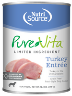 Voir l’image dans la galerie, NutriSource PureVita - Chien Pâté de Dinde à Ingrédients Limités - Nourriture Humide Sans Grains pour Chiens