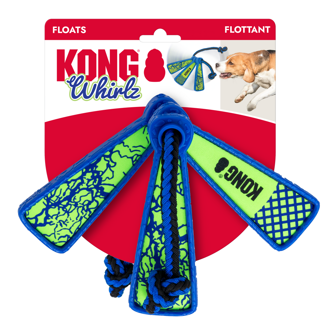 KONG Jouet Chien Corde Whirlz M/L