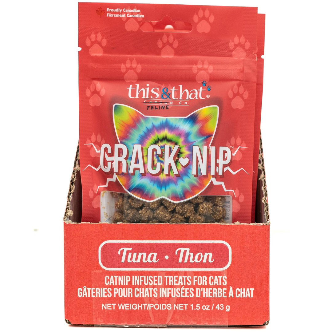 This & That Snack Station - Crack-Nip Thon - Gâteries Tendres pour Chats