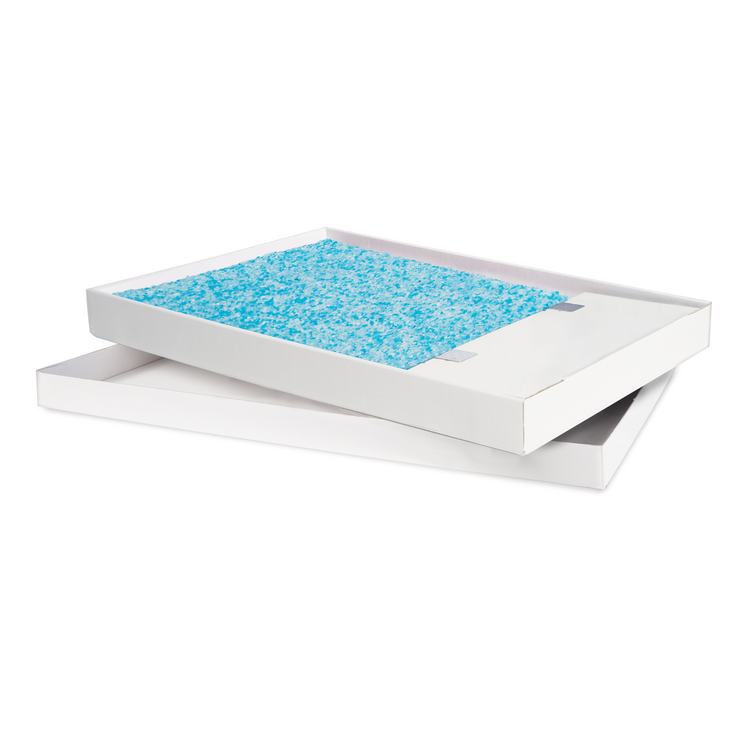 Petsafe - ScoopFree Plateau de Rechange Litière de Cristaux Bleus - Litière pour Chats