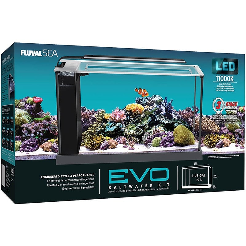 FLUVAL SEA Aquarium Équipé EVO 5G