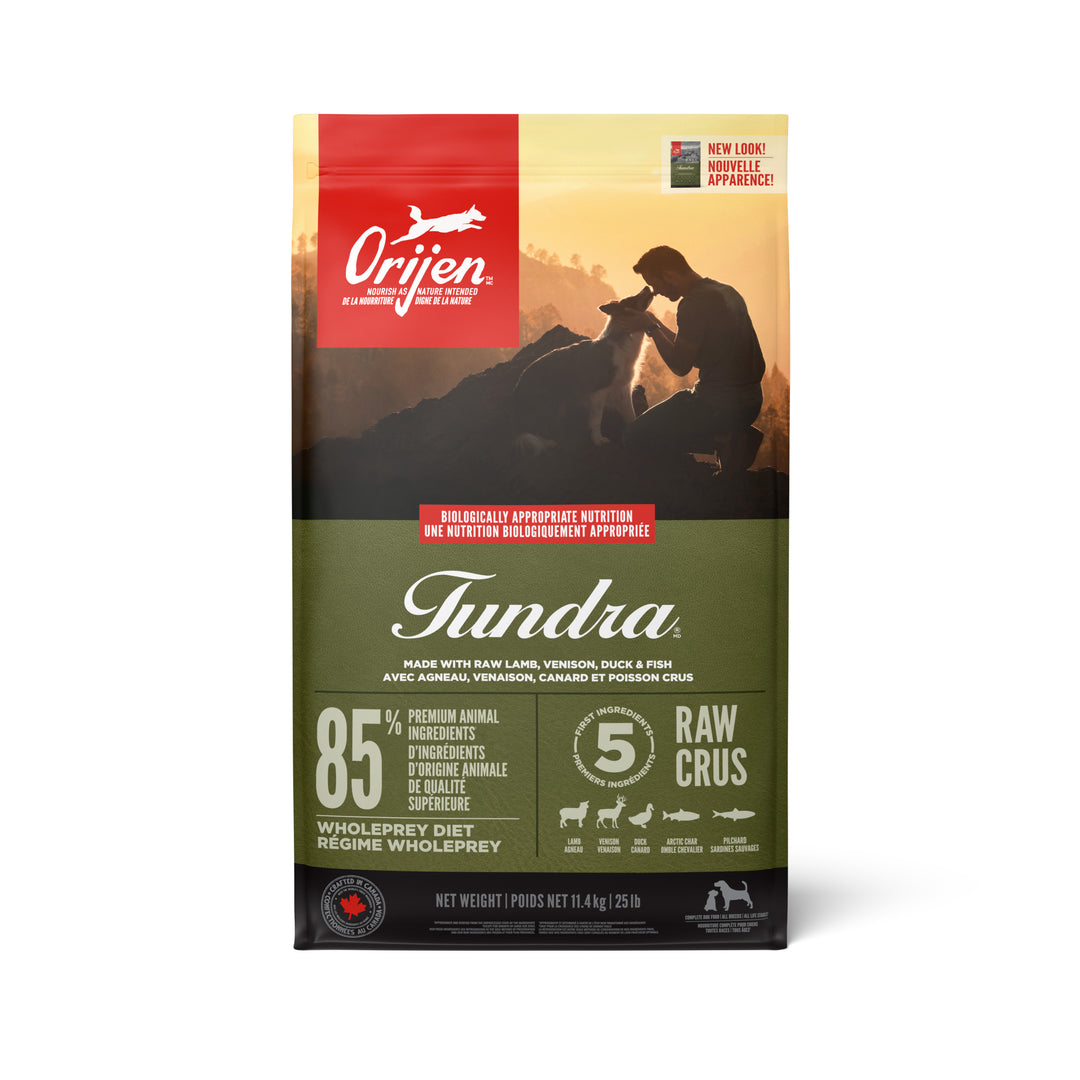 Orijen - Chien Tundra - Nourriture Sèche Sans Grains pour Chiens