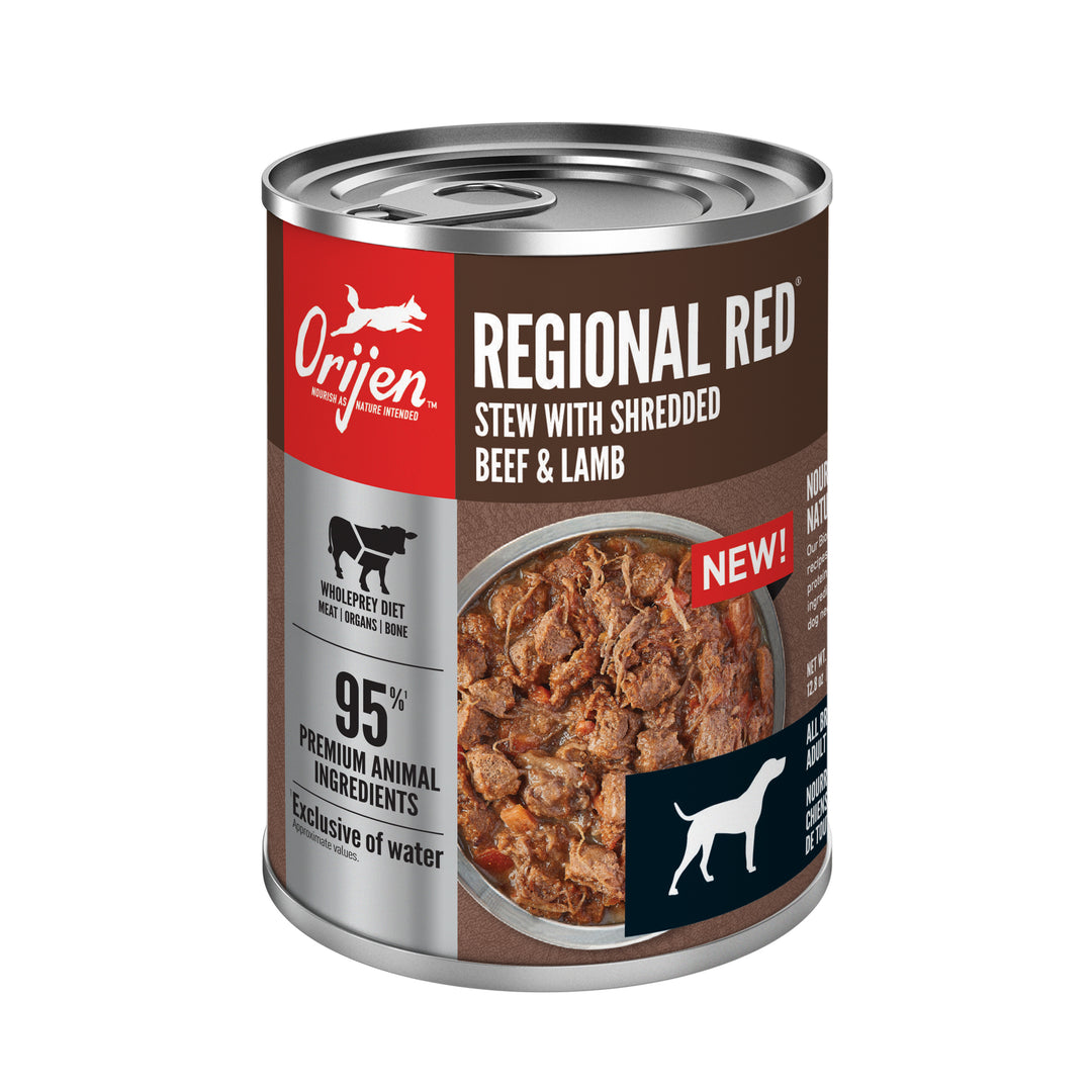 Orijen Premium - Chien Ragoût Regional Red - Nourriture Humide Sans Grains pour Chiens