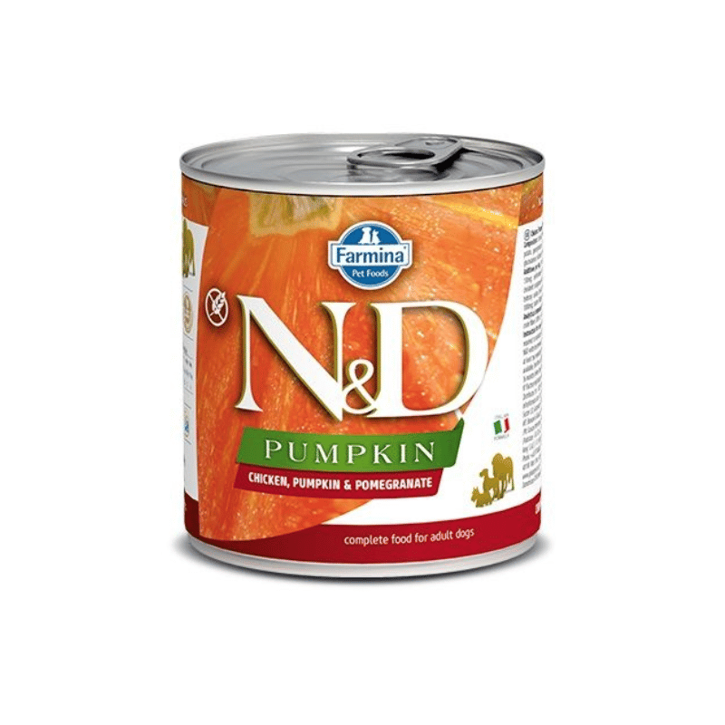 Farmina N&D Citrouille - Chien Poulet et Grenade - Nourriture Humide Sans Grains pour Chiens